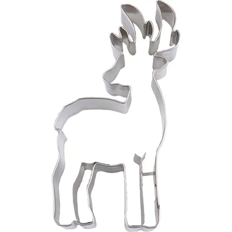 Ausstecher 10er-Set Hirsch
