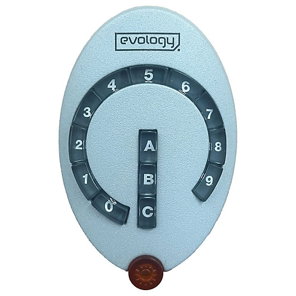 Clavier à codes EVOLOGY EVOKEY 1 pour portail et garage