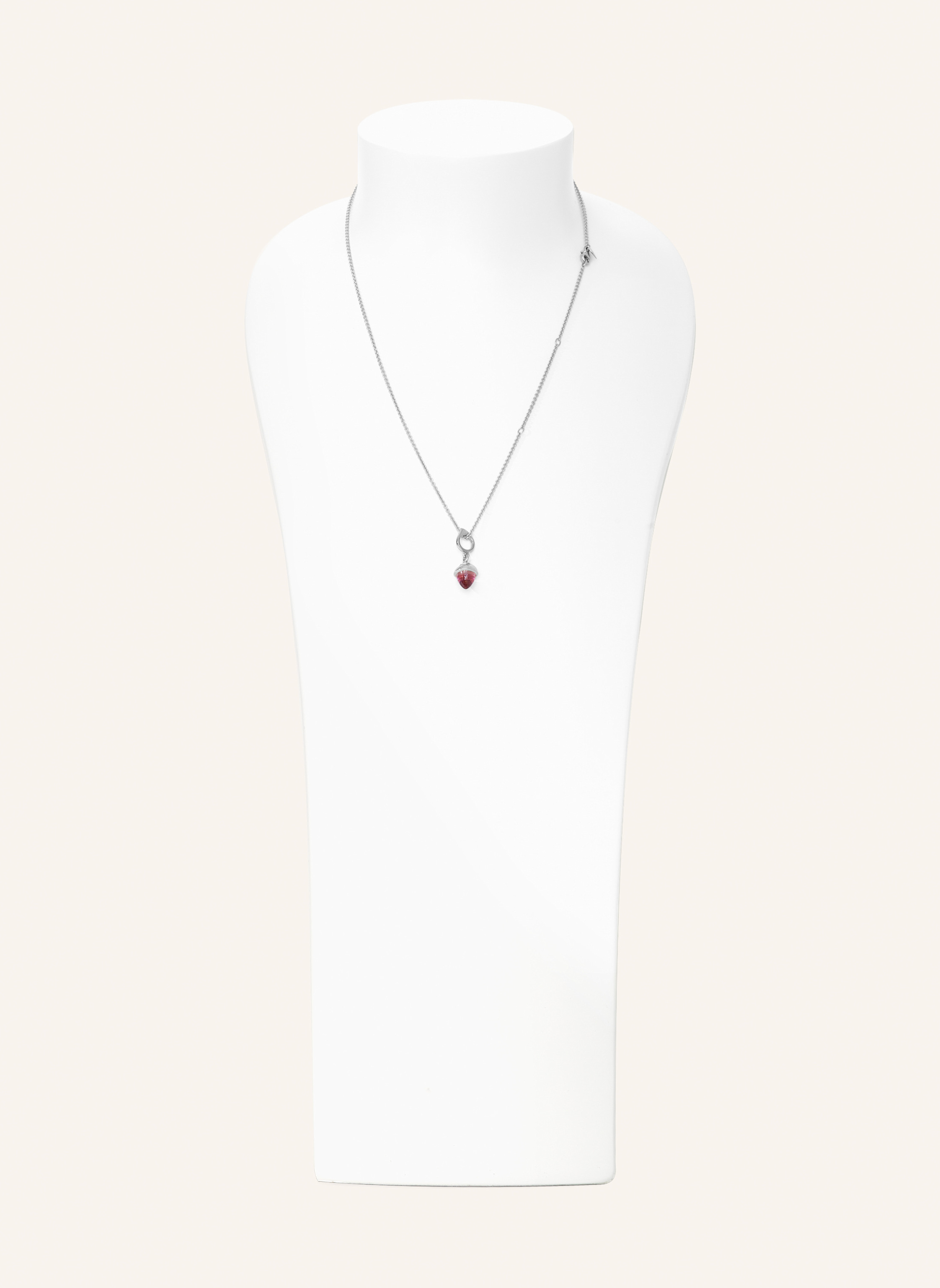 TAMARA COMOLLI Kette CHAIN BELCHER, 1,5 MM, 51 CM 18K Weißgold 18K Weißgold