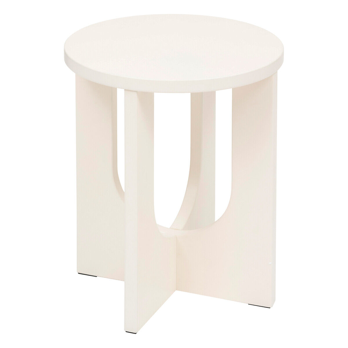 Mesa de apoio BLOOM branca em mdf 40cm