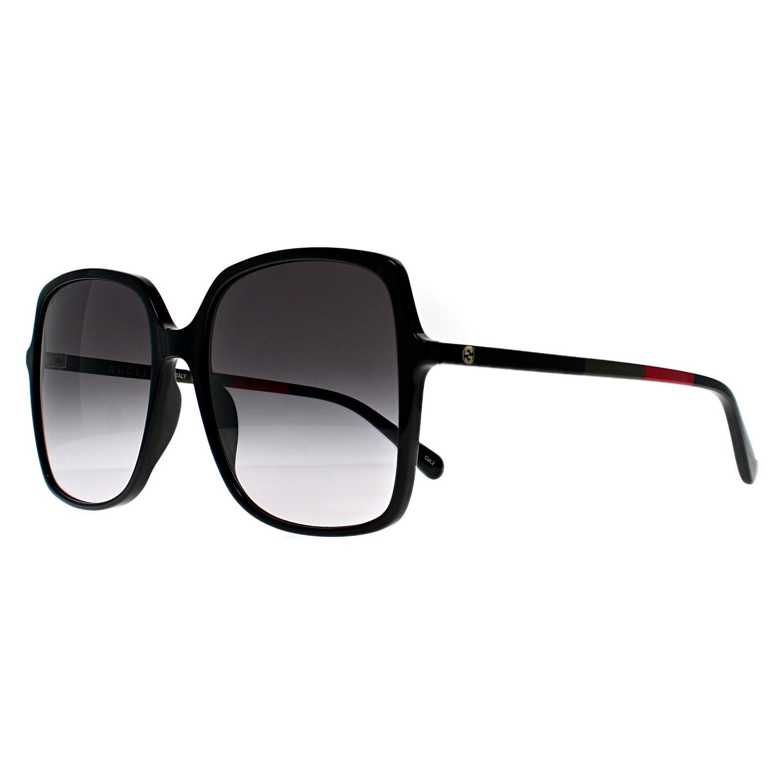 Gucci Square Black Grey Gradient GG0544S