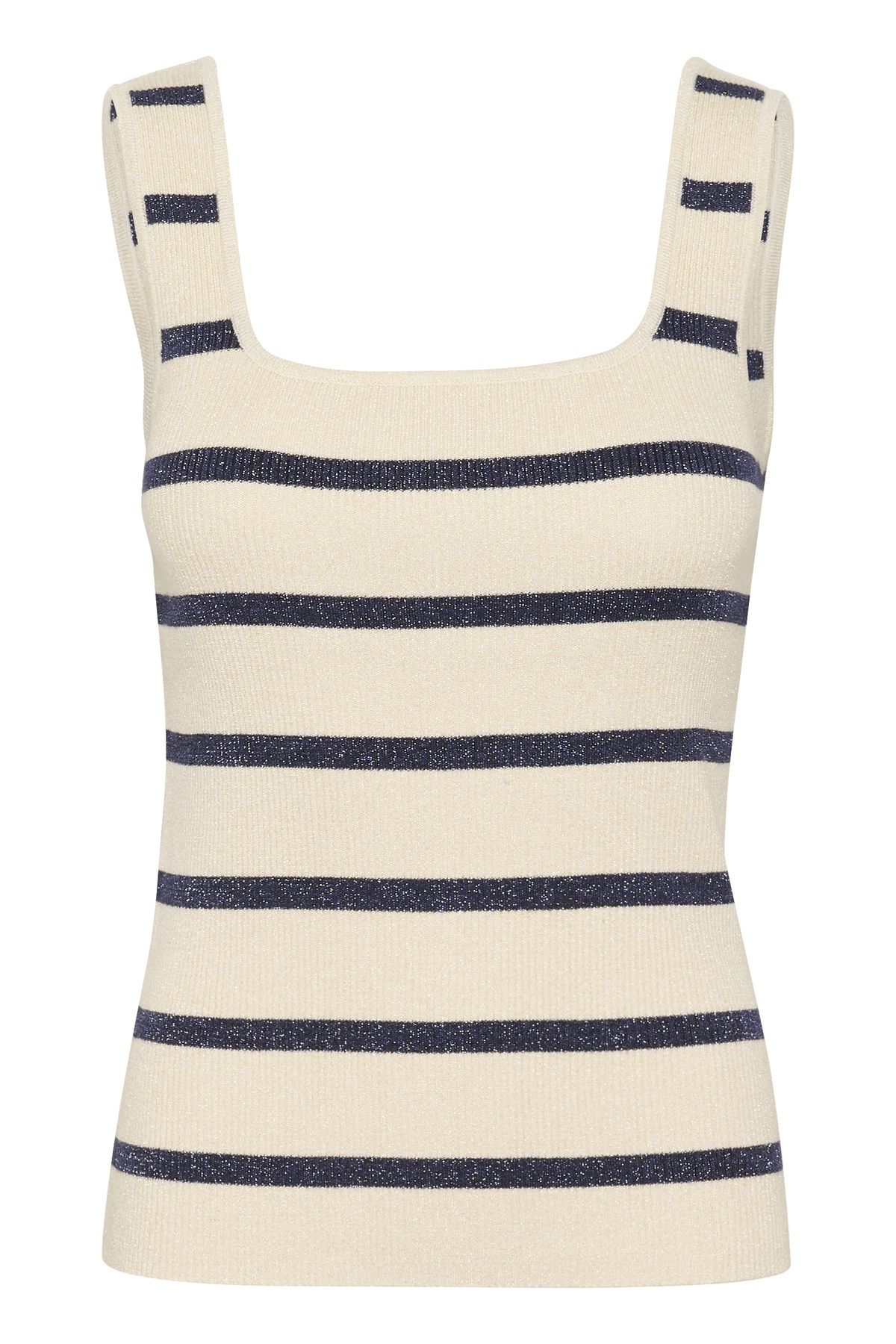 Kaffe KAmorita Sleeveless Square Neck Knit Top