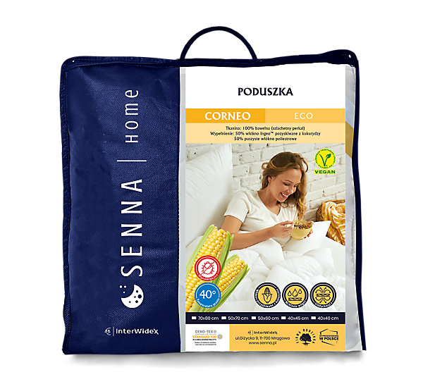 Oreiller 40x40 CORNEO ECO 250g Senna Home