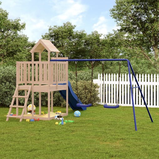 NNEVL Outdoor Playset Solid Wood Pine