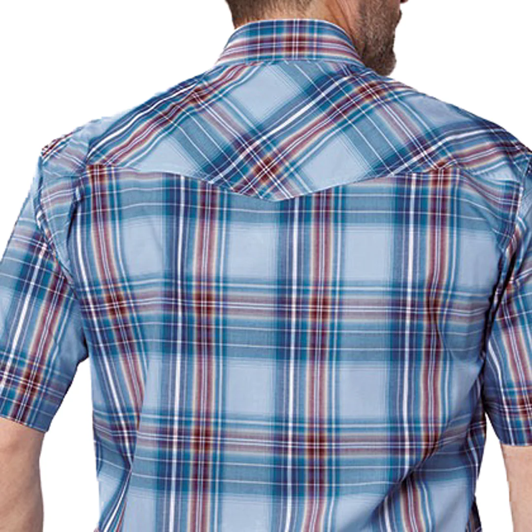 Мужская рубашка Roper Amarillo с коротким рукавом и кнопками