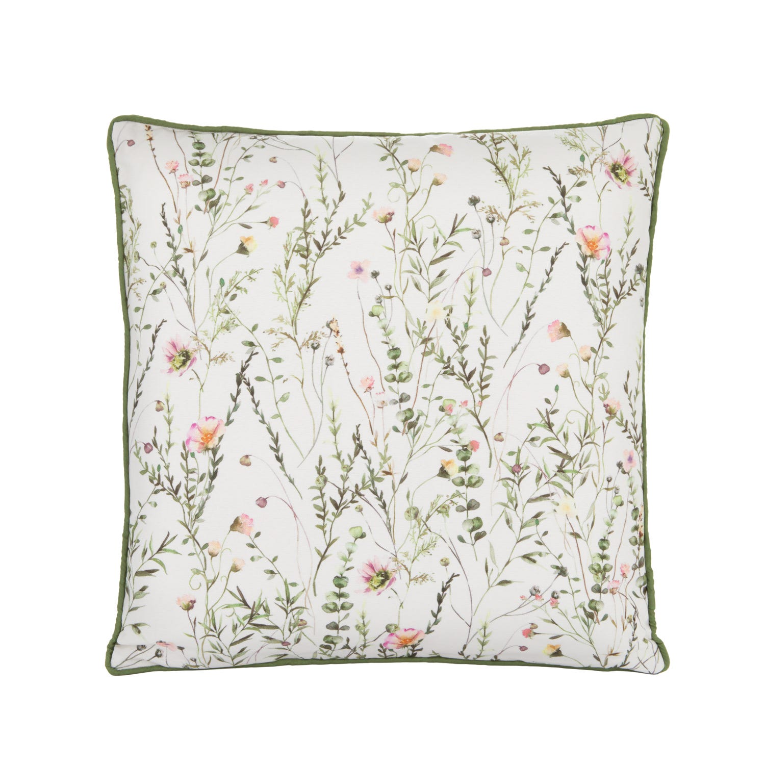 Cuscino divano 45x45 cm fiori colorati