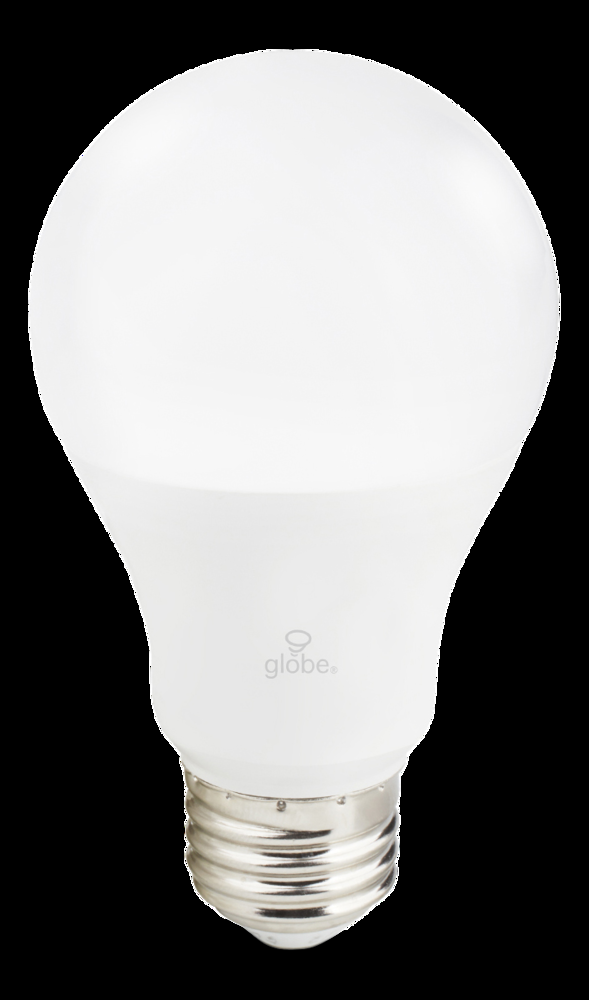 Globe Electric A19 Smart Wi-Fi Dimmable LED Light Bulb, 800 Lumens, Tunable White, 60W