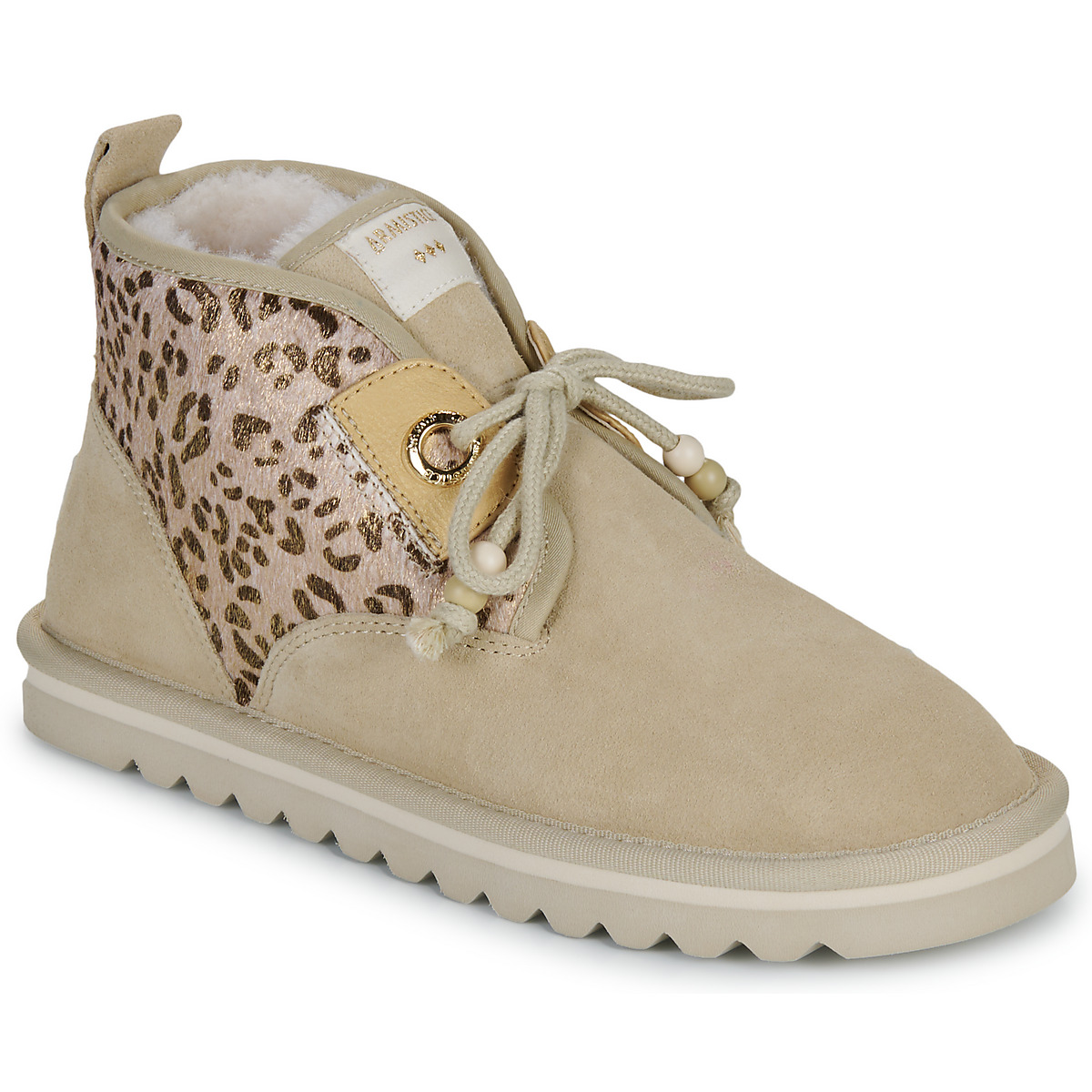 Armistice - BOULD BOOTS - Beige / Gold