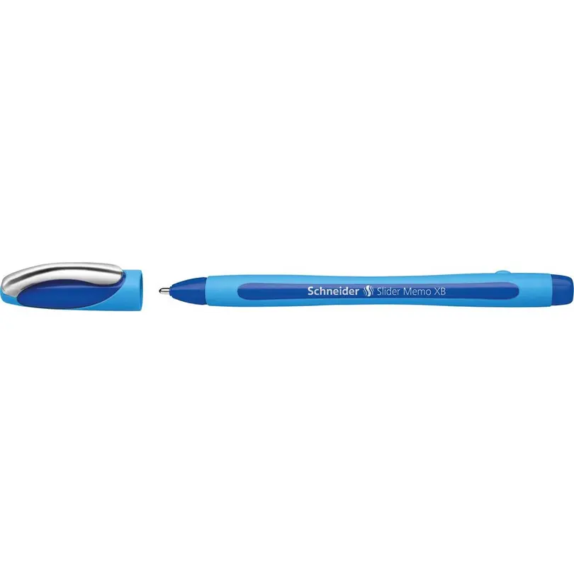 Kugelschreiber Kugelschreiber Slider Memo Blau