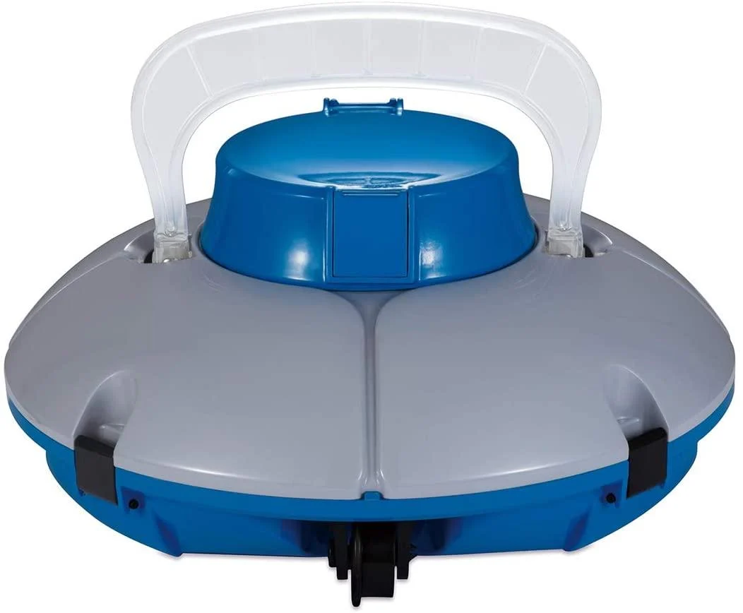 Summer Waves P56000024 Cordless Rechargeable Robotic Above Ground Flat Floor Swimming Pool Water Vacuum Cleaner System