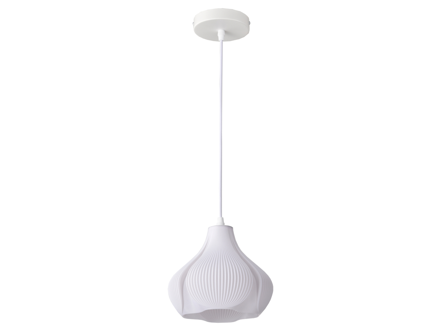 Lampa wisząca Nenufar 20 cm biała