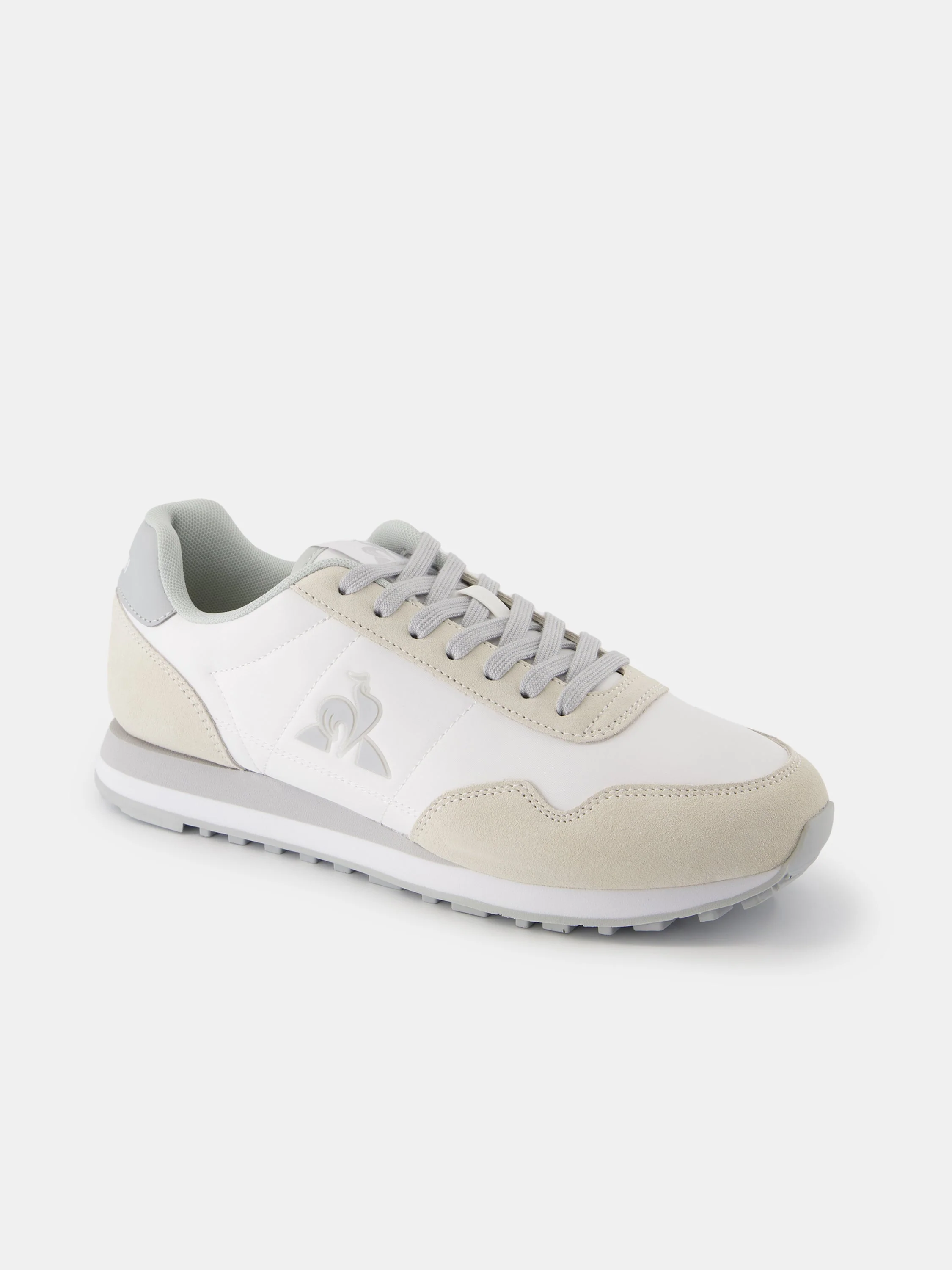 Basket retro-running en textile et suede Astra