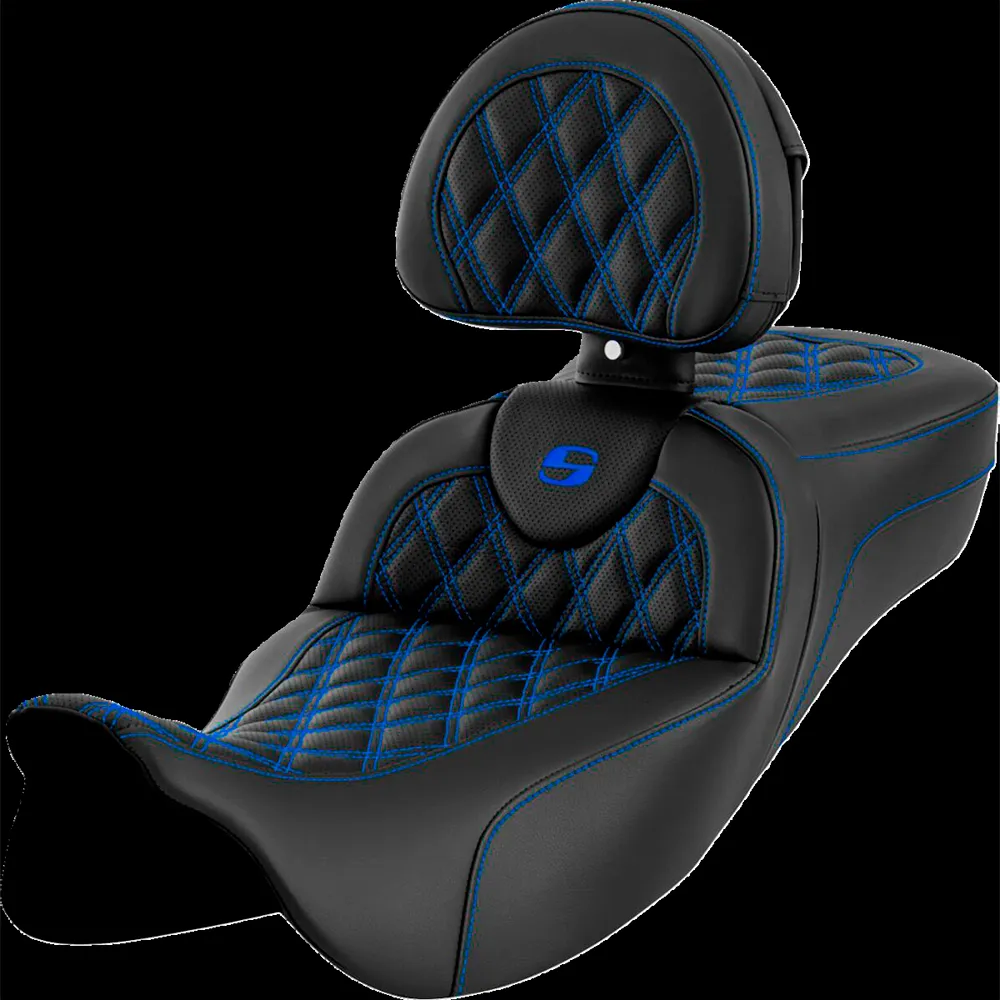 Saddlemen Roadsofa™ Harley Davidson FLHR 1584 08-11/FLHR 1584 ABS 08-11 808-07B-184B1 motorcycle seat