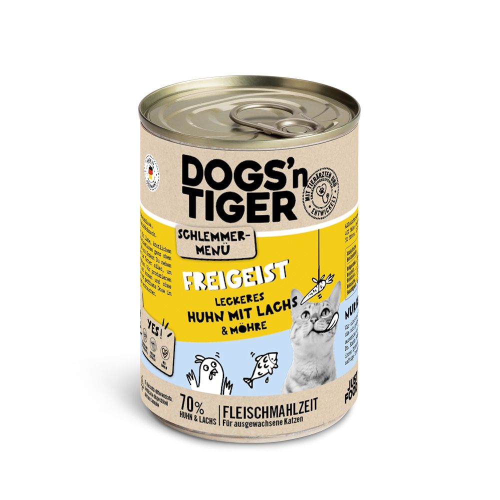 Dogs'n Tiger Gourmet Menu 6 x 400g