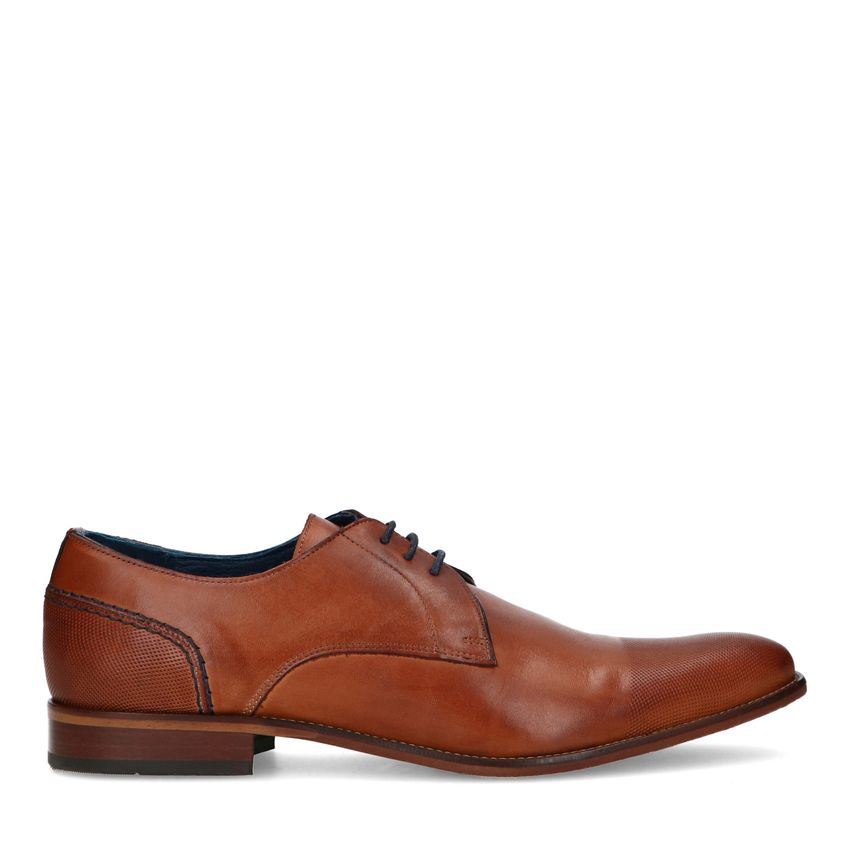 Manfield Cognac veterschoenen