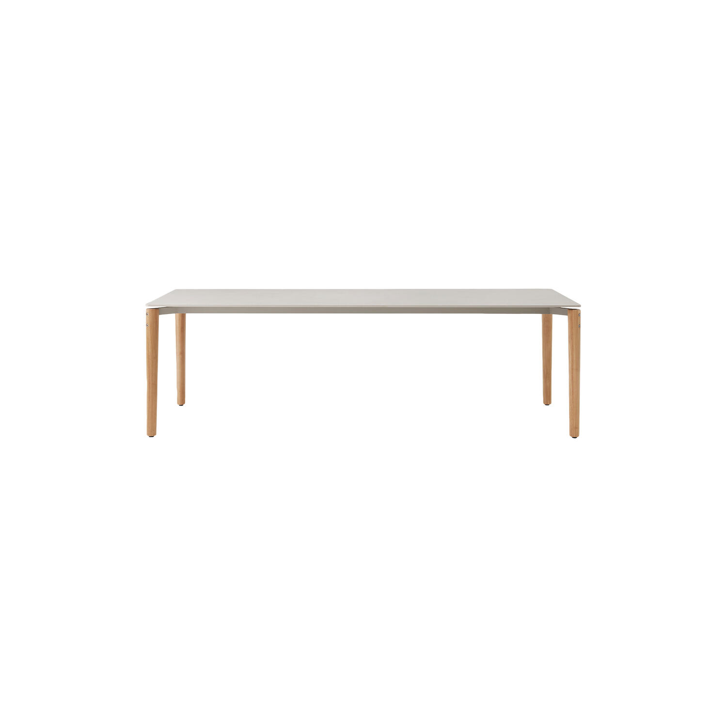 VIPP719 Open-Air Table, teak/light grey