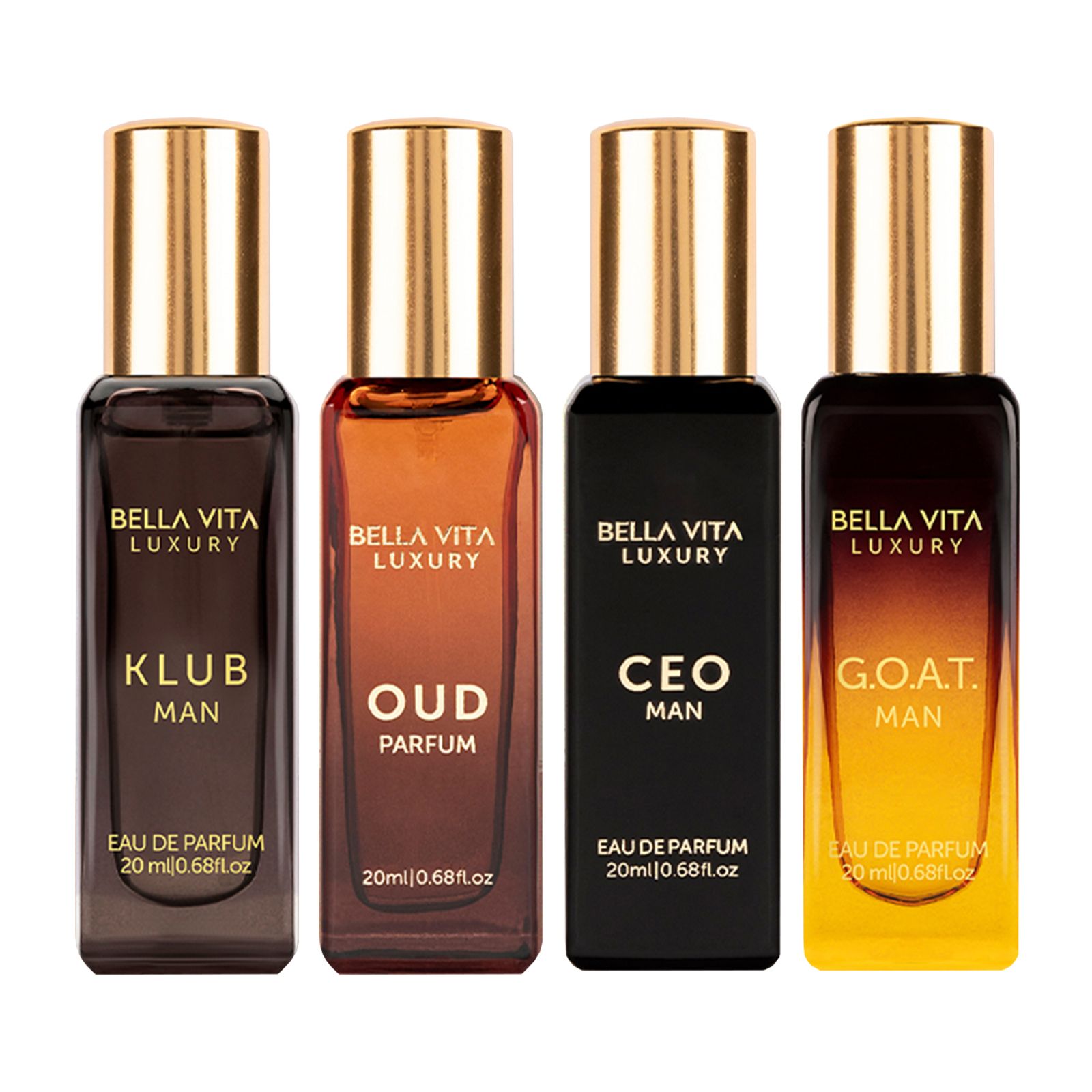 BELLAVITA LUXURY Him & Her 8-in One Multi Pack Fragrance Gift Set