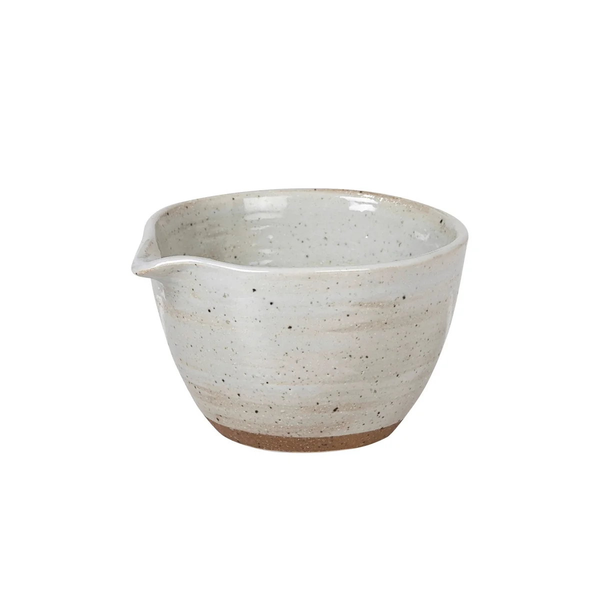 Broste Copenhagen - Grød Schale mit Ausguss, Ø 7,5 x H 4,4 cm, sand