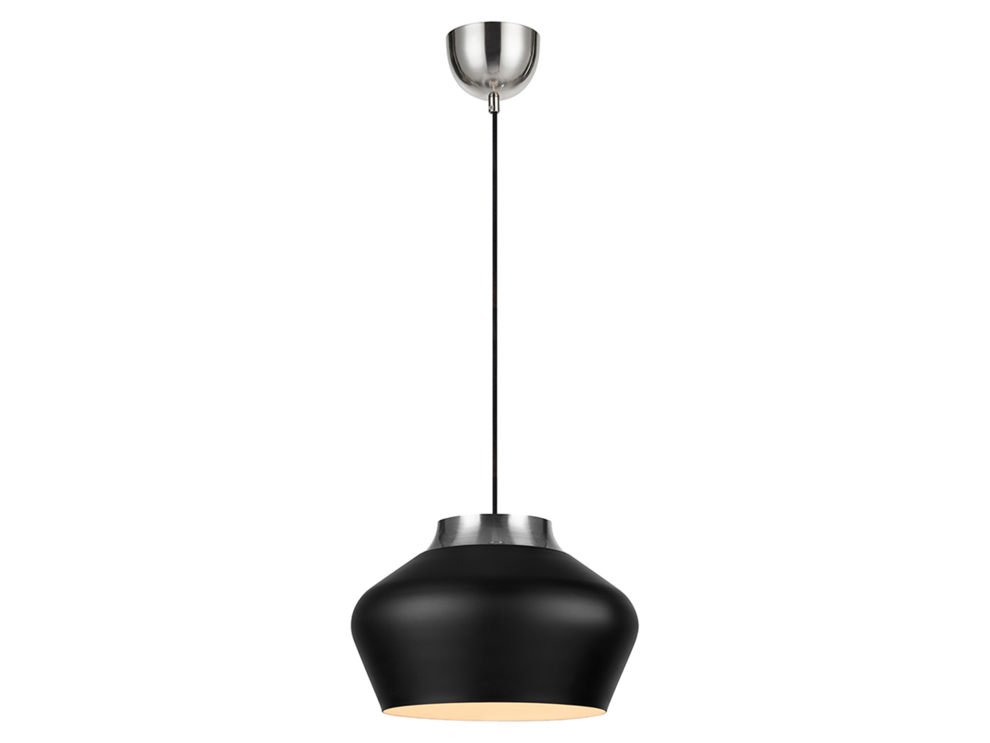 Lampa wisząca Kom metalowa czarna