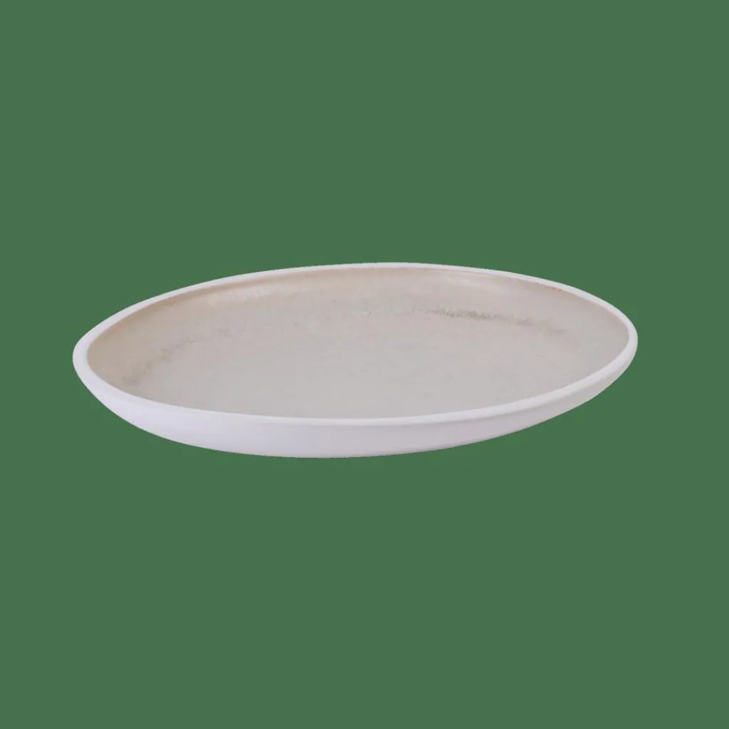 Bols^CASA NORDIC Plat Blanc