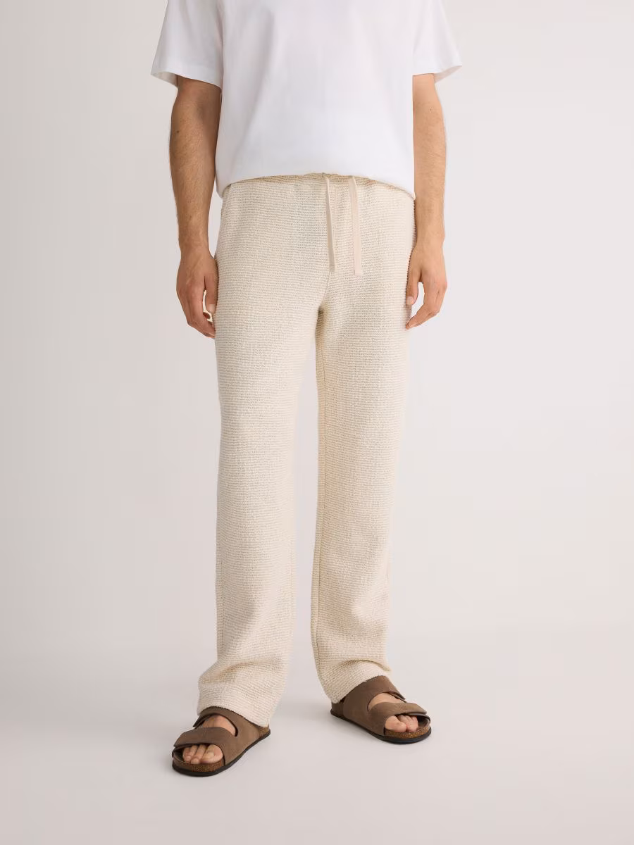 Structural Jersey Trousers
