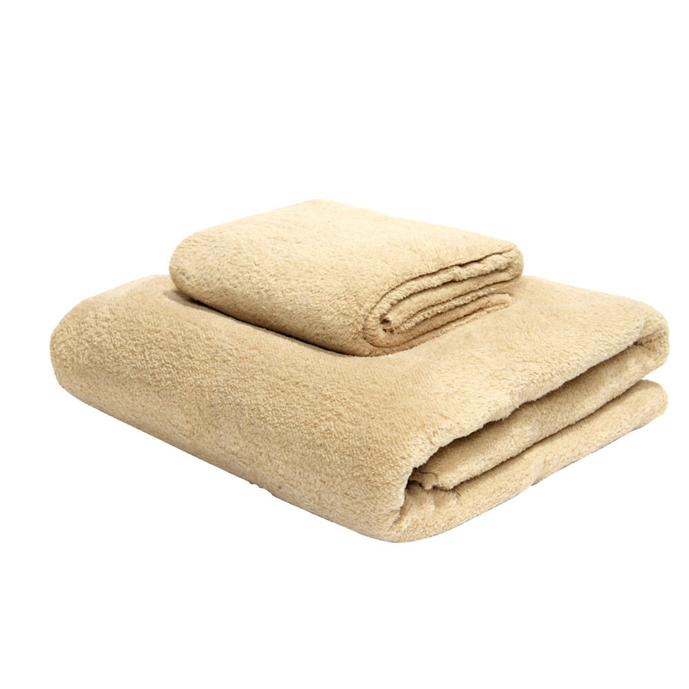 Drap de bain 70x140cm et serviette de toilette 35x75cm (3 modèles)