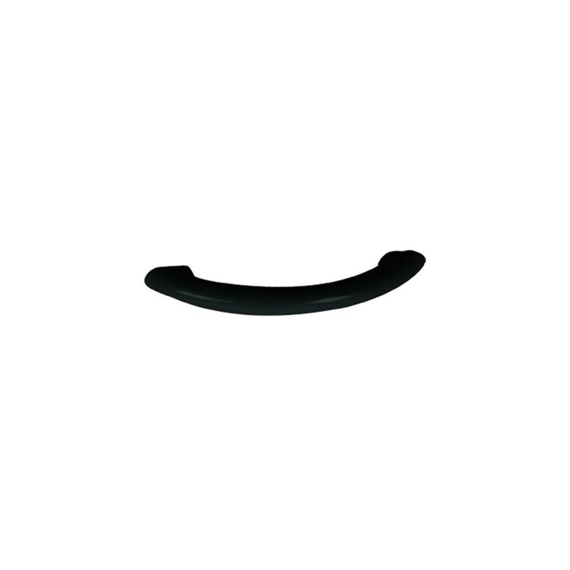 Poignée courbée en plastique noire 96 mm LINEA BERTOMANI