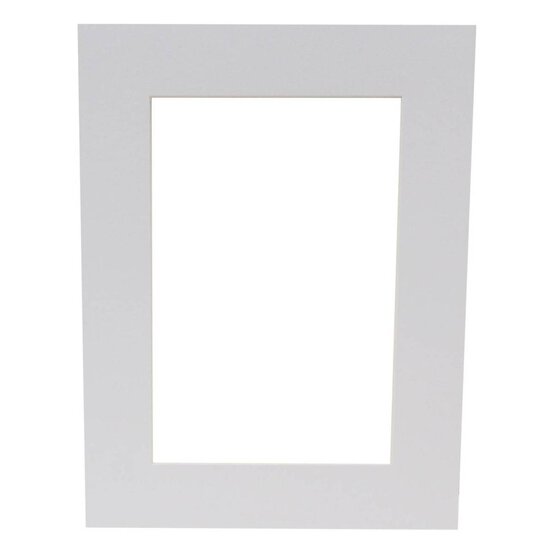 Iced White Single Aperture Mount A4