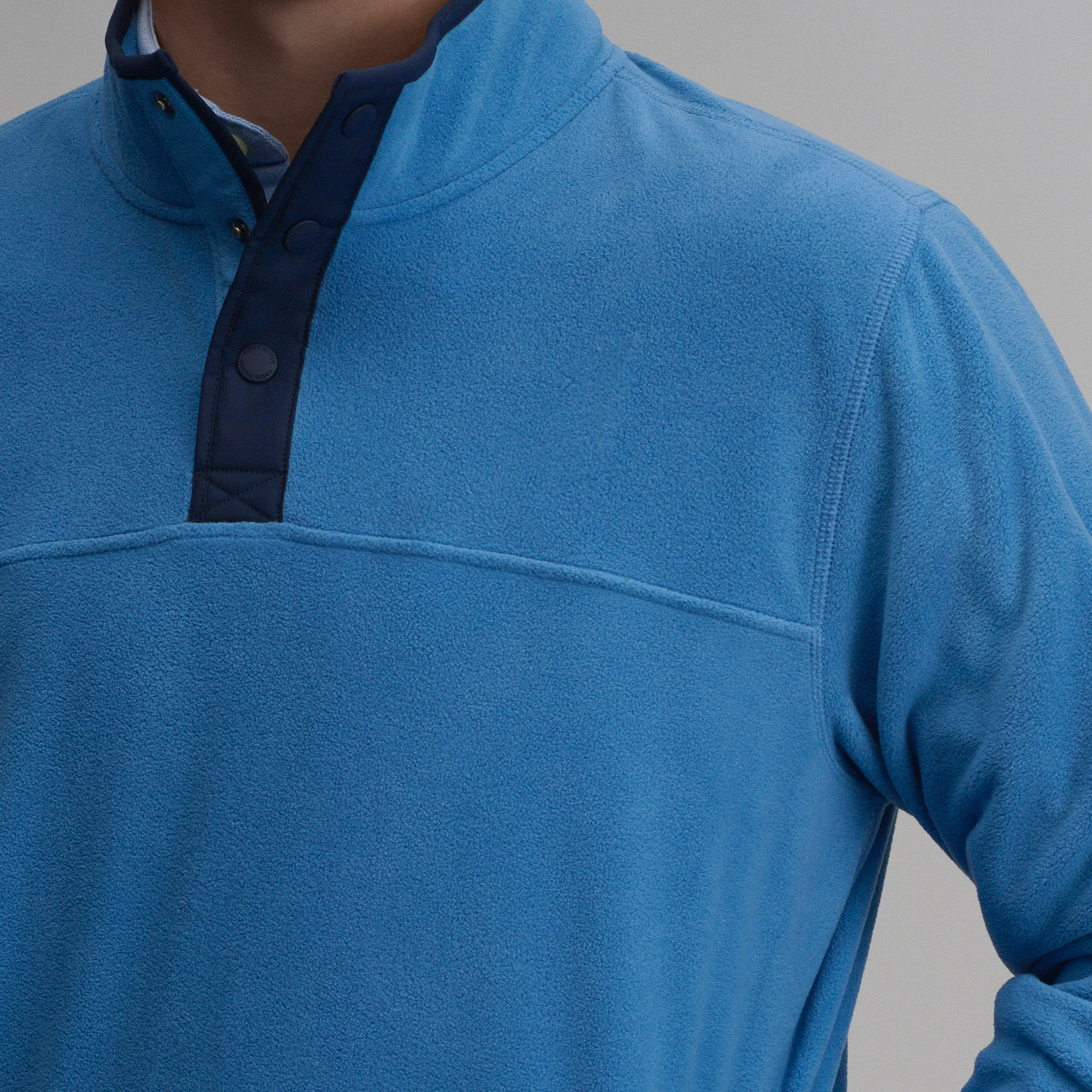 Men's Chutes Fleece Snap Mock Pullover