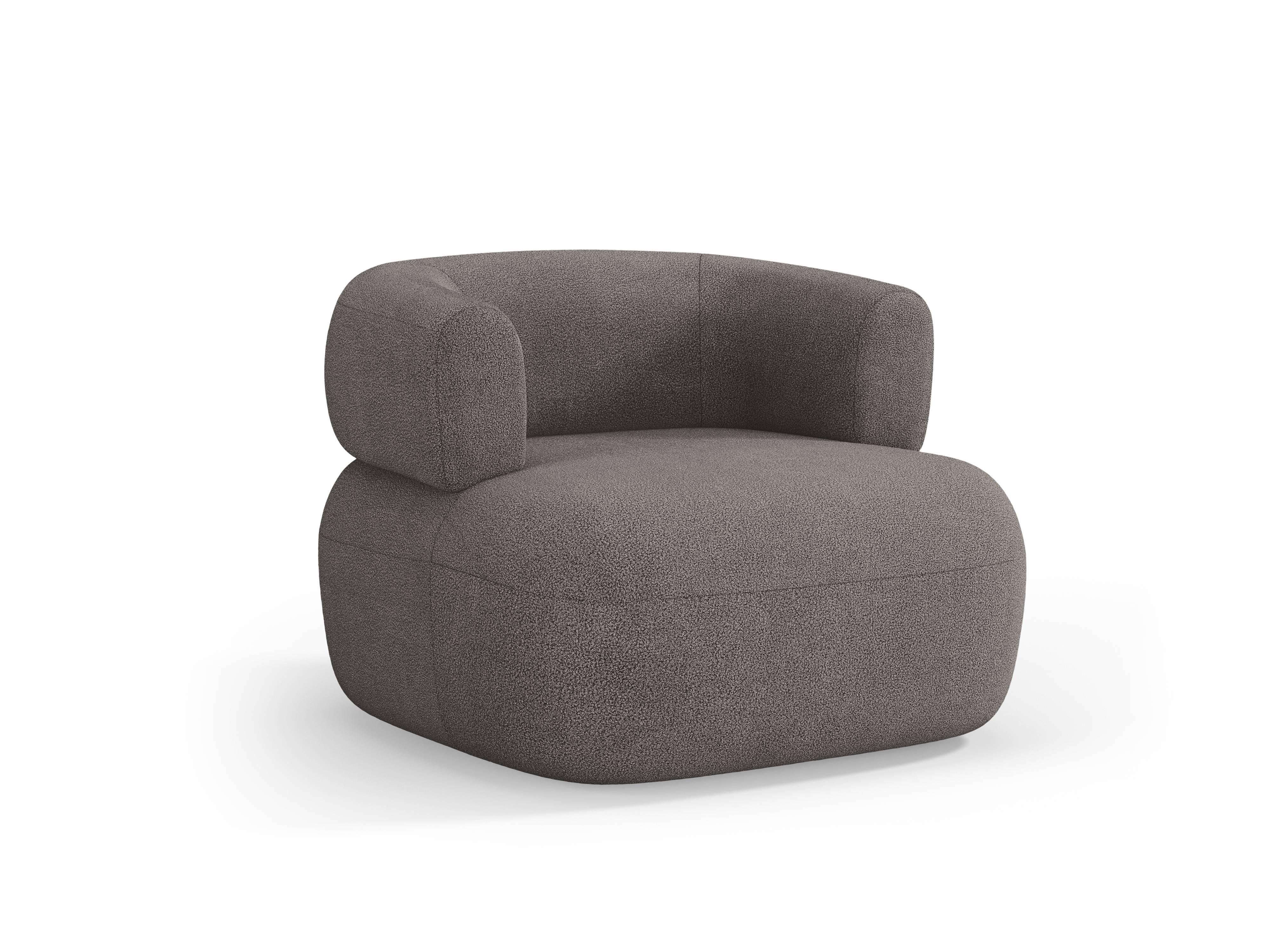 Fauteuil Jenny bouclé