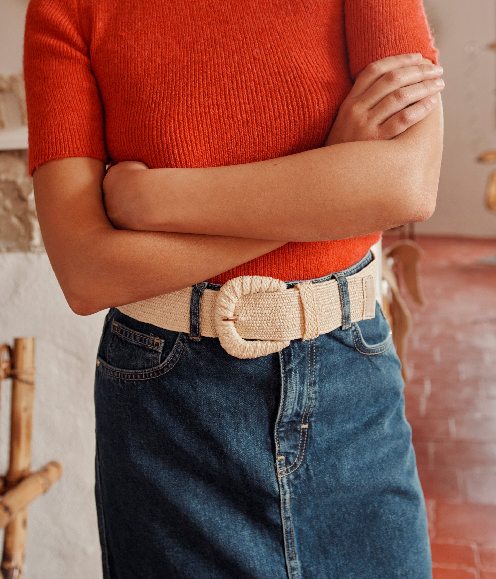 Ceinture Servane écru