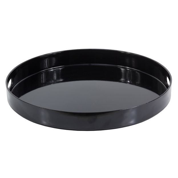 BANDEJA REDONDA 35 CM NOIR