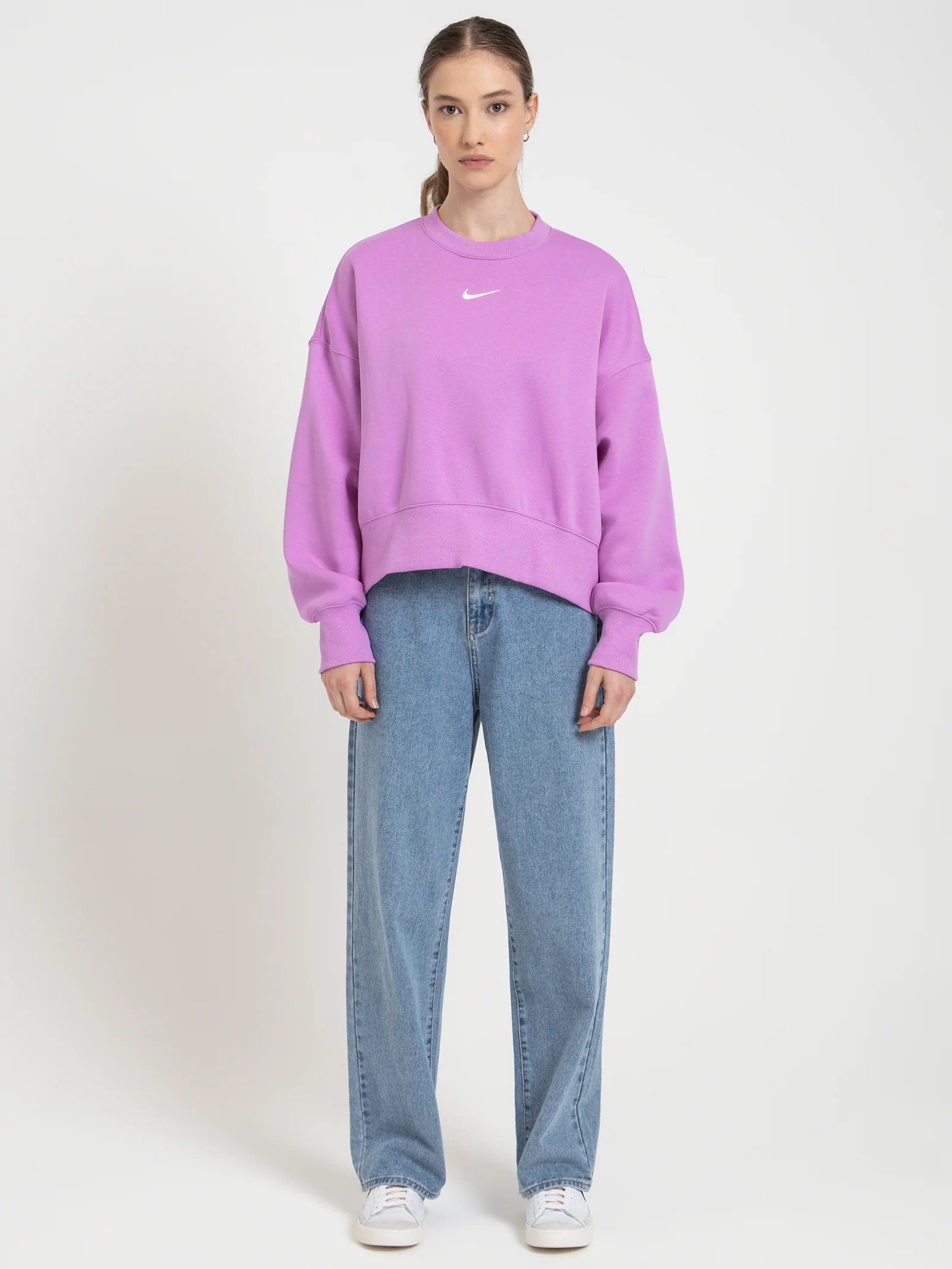 Sportswear Phoenix Fleece Over Oversized Crew Neck Sweatshirt