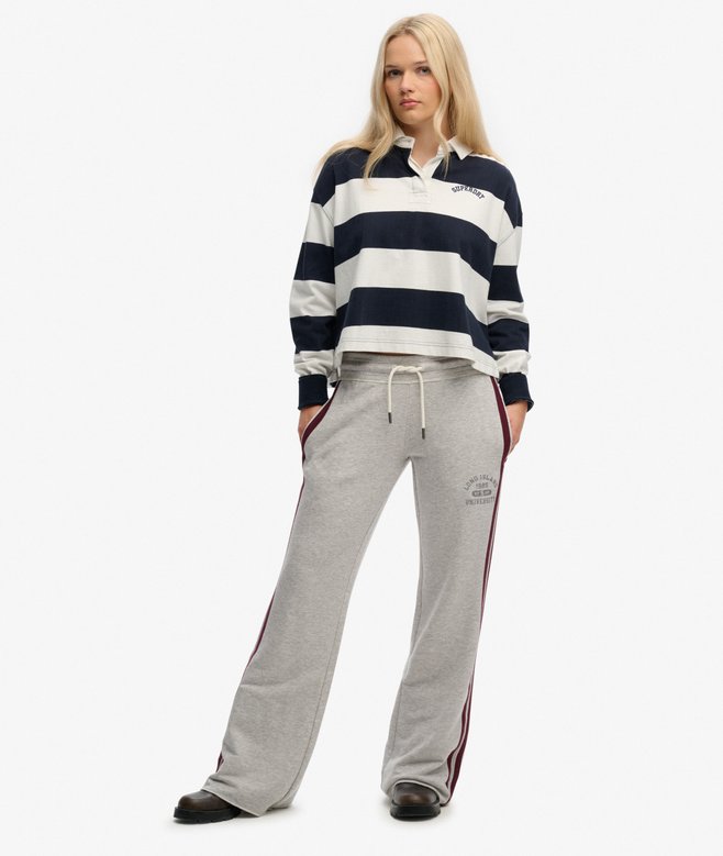 Athletic Essentials Stripe Flare Joggers