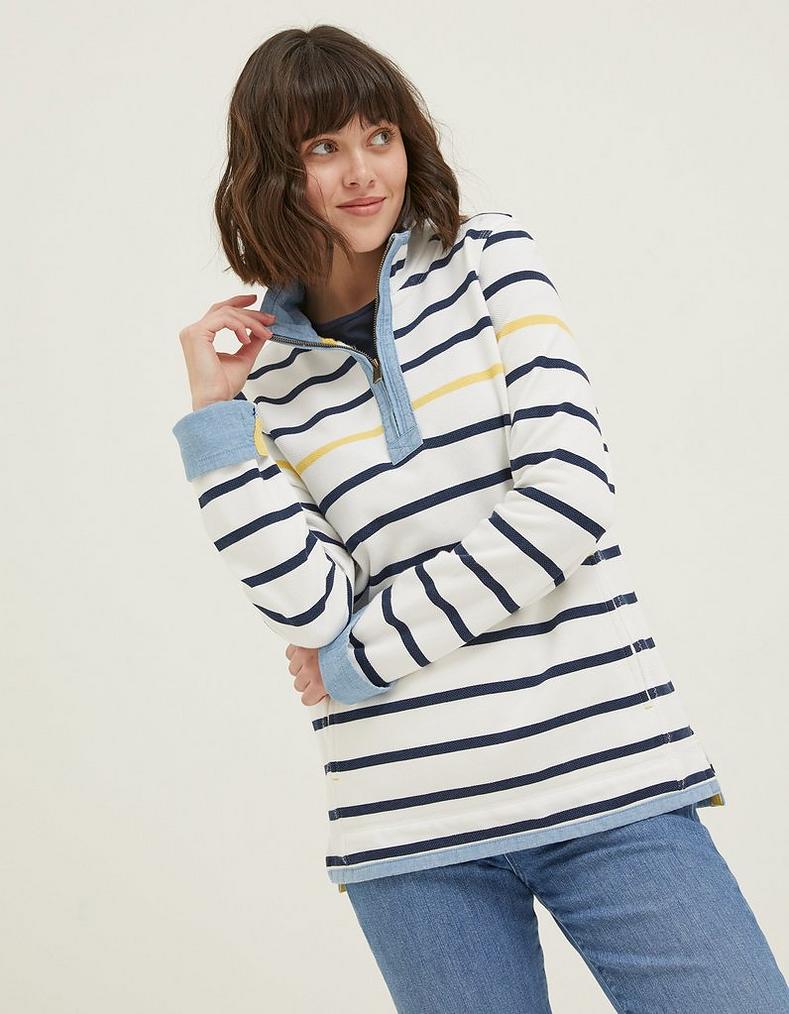 Airlie Stripe Sweat