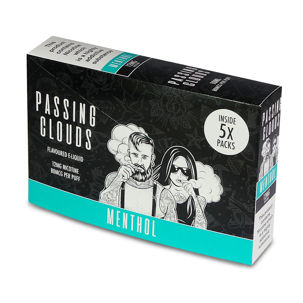Passing Clouds Menthol E-Liquid 12mg
