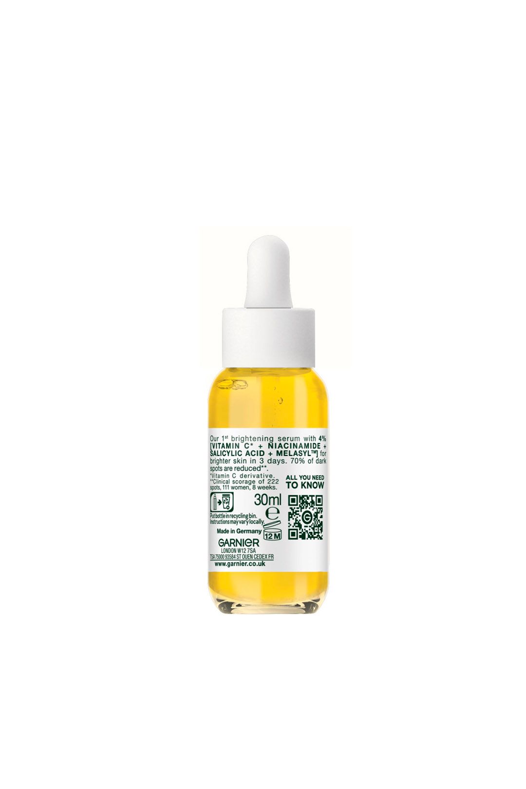Garnier 3.5% Vitamin C, Niacinamide, Salicylic Acid, Brightening and Anti Dark Spot Serum