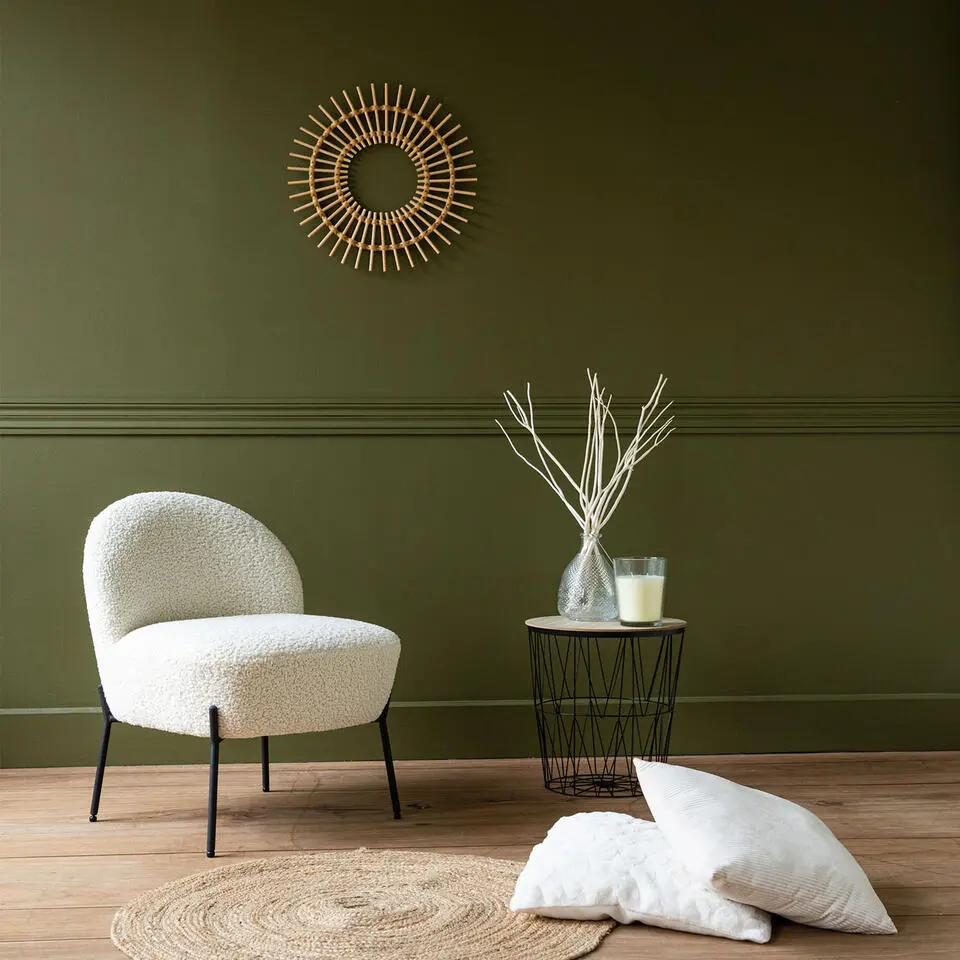 Happy Garden Leunstoel HELMI - Beige - Stof