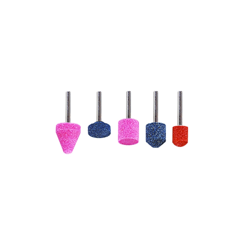 Set de meuleuses abrasives en oxyde d'aluminium 5 pièces WOLFCRAFT