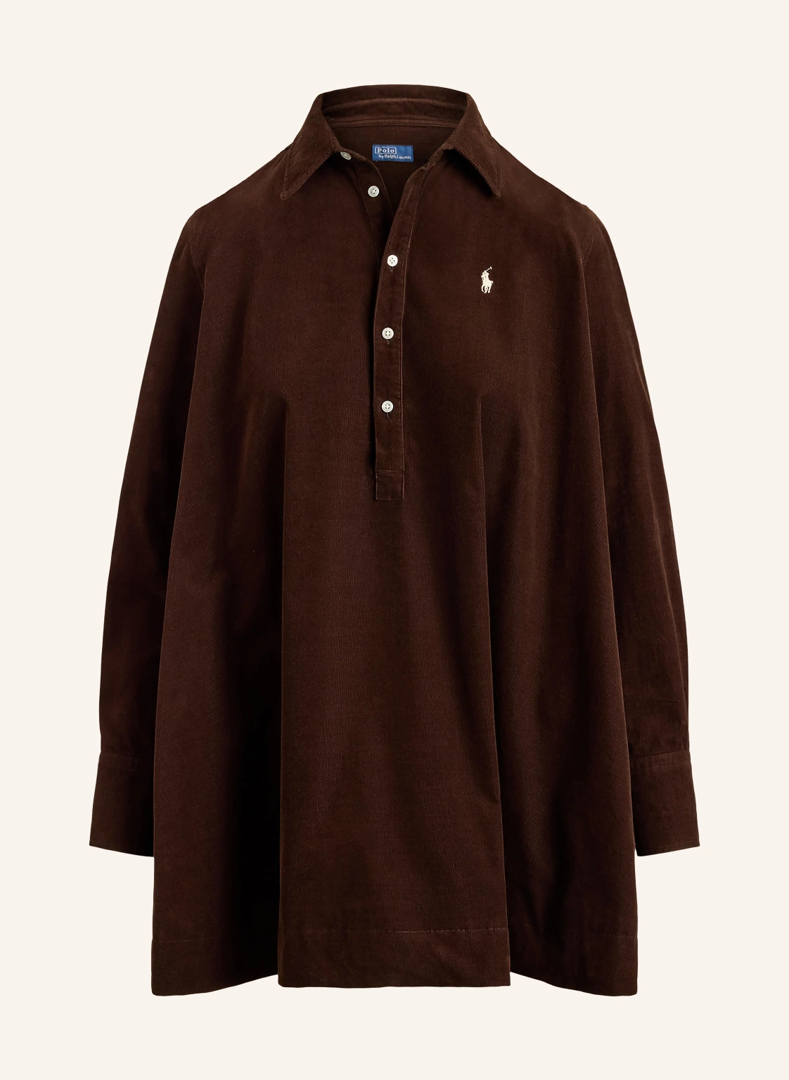 POLO RALPH LAUREN Hemdblusenkleid aus Cord