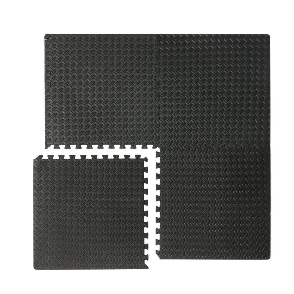 Dalle de protection piscine et spa mousse noir x4