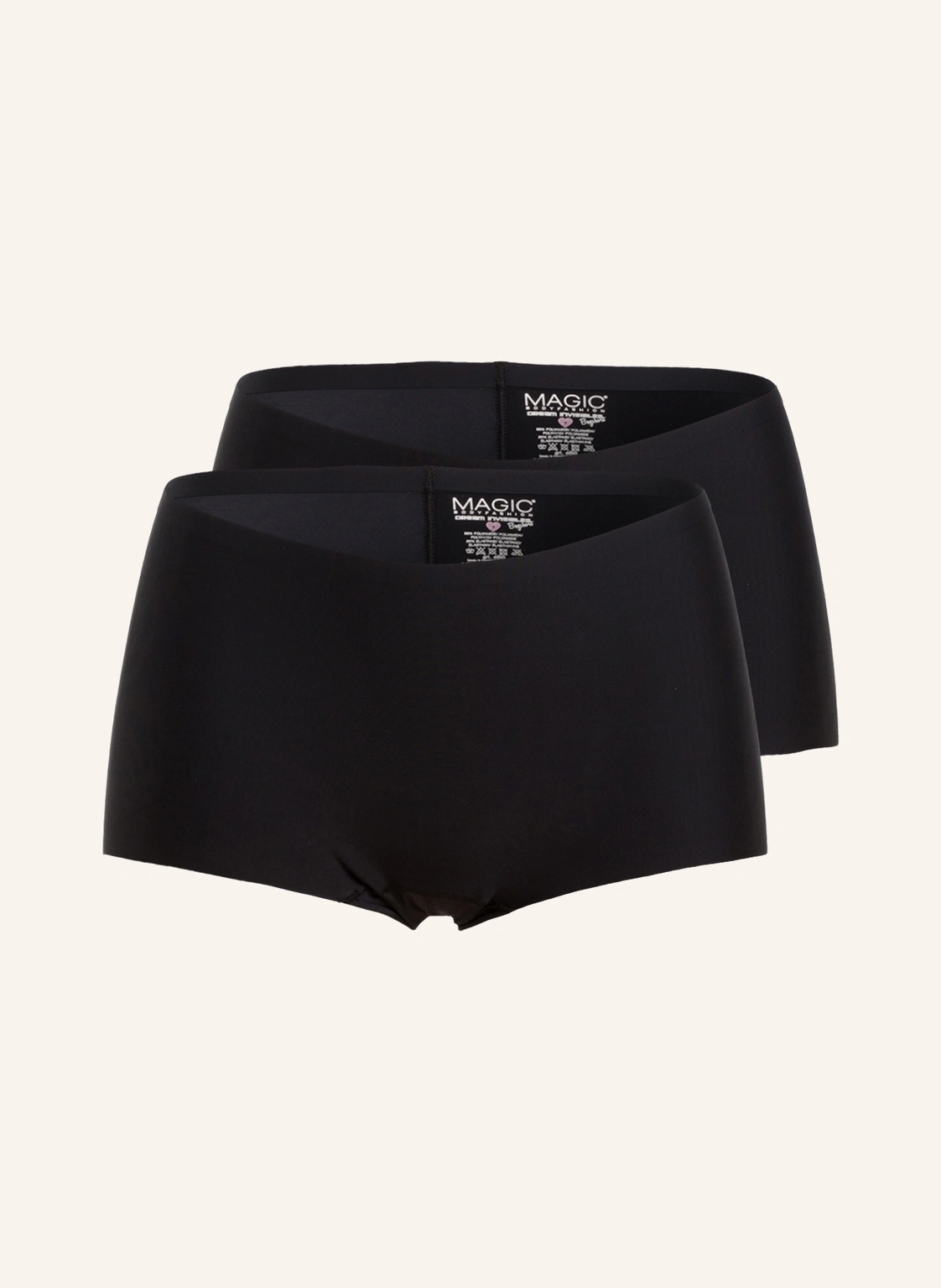 MAGIC Bodyfashion 2er-Pack Panties DREAM INVISIBLES BOYSHORT