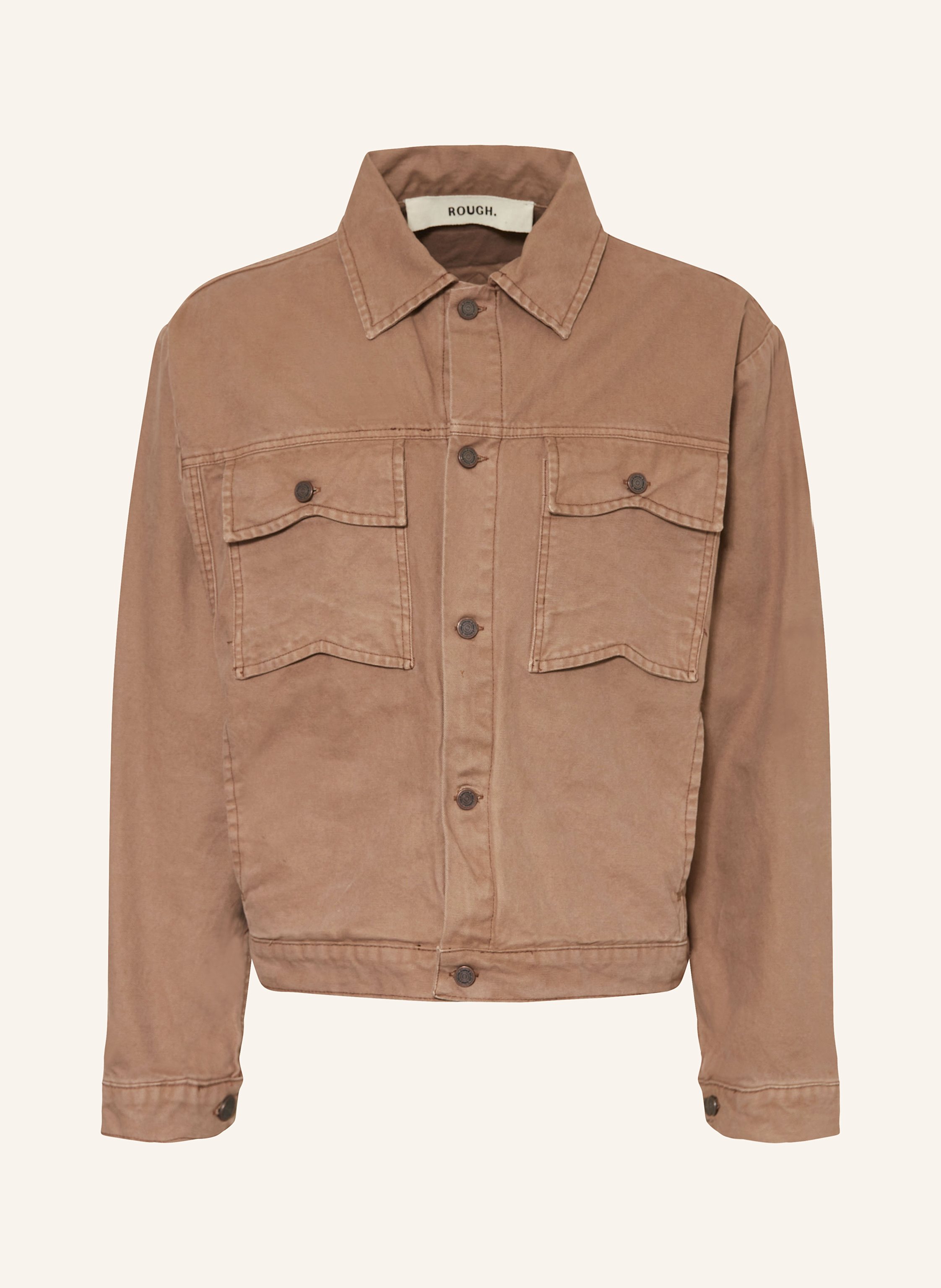 rough. Jeansjacke