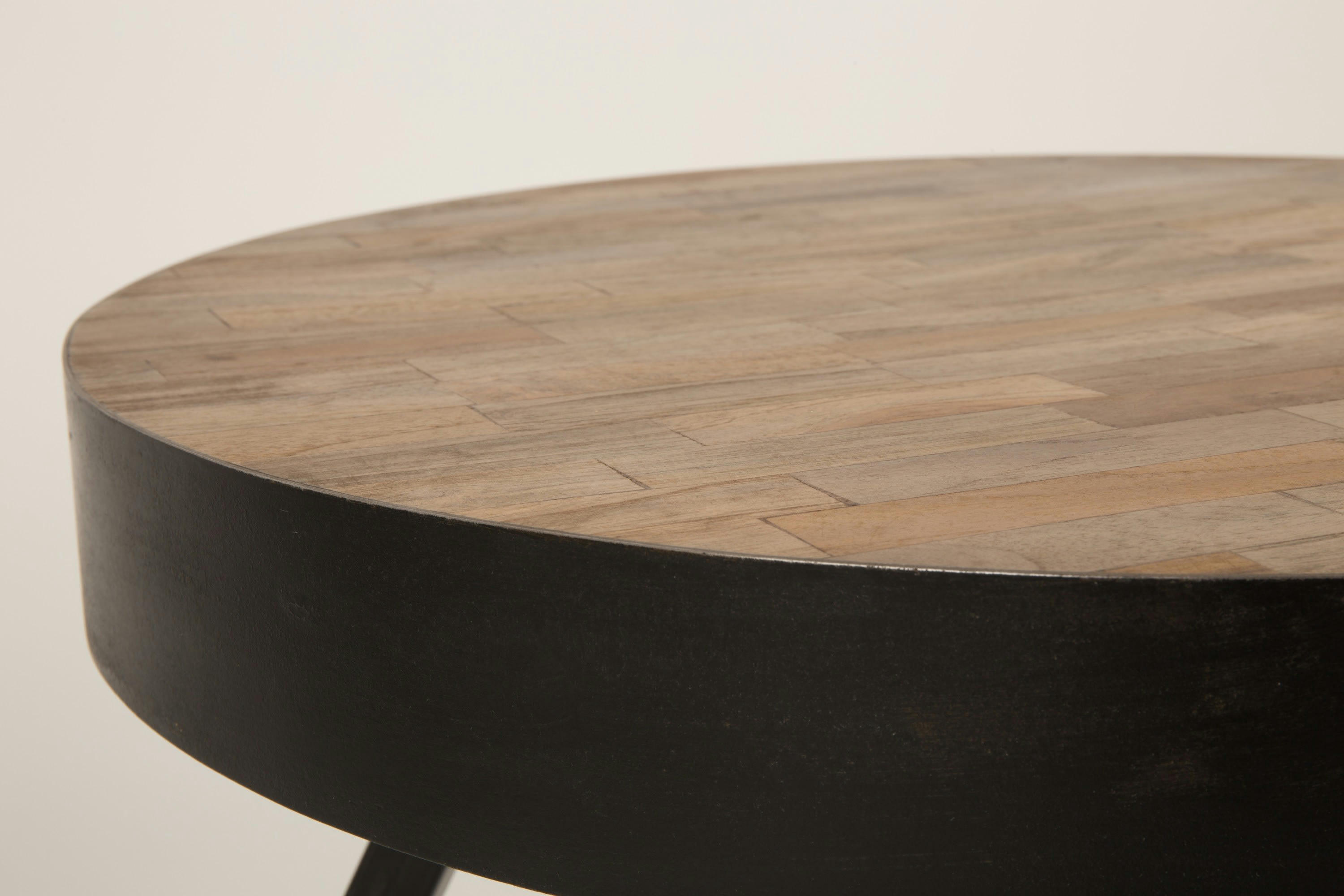 SURI - Table basse L en bois marron