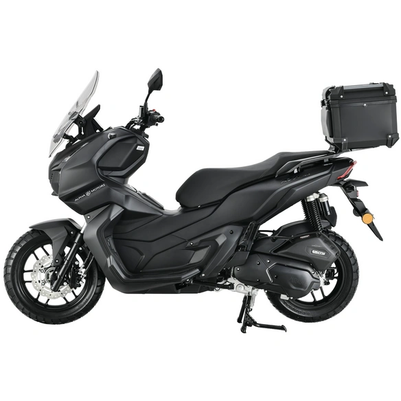 Motorroller »ADV X-treme«, 125 ccm, 85 km/h, EURO 5 , silber-schwarz