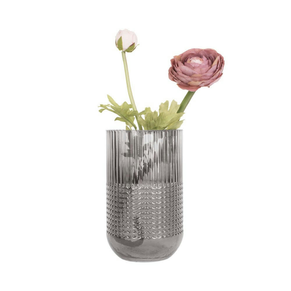 ATTRACT - Vase attract gris verre gris