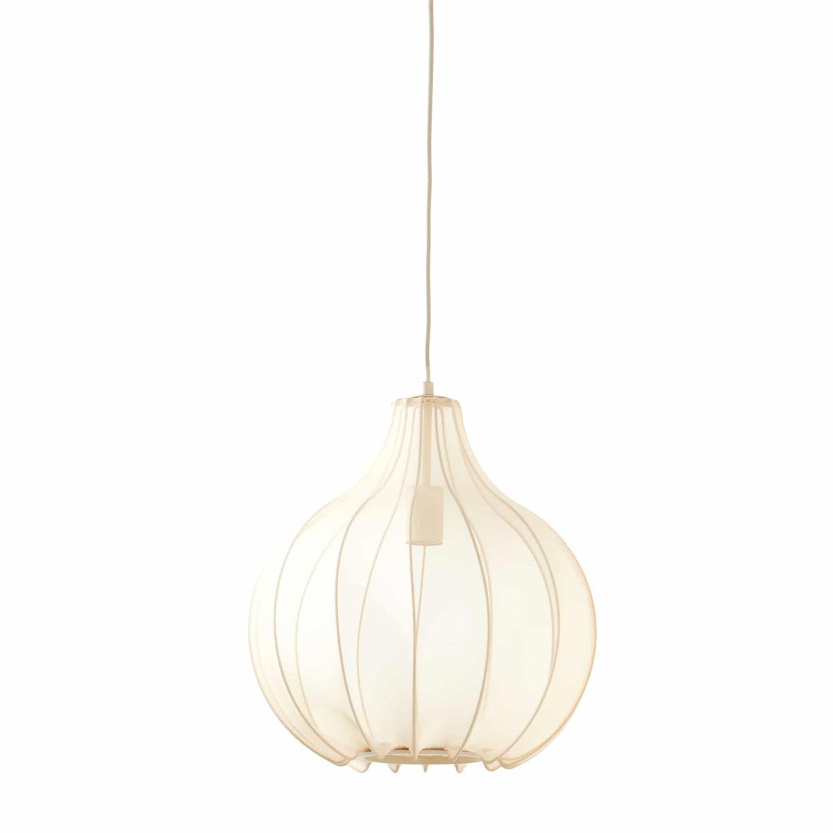 Light & Living hanglamp Elati - bruin - Ø39cm