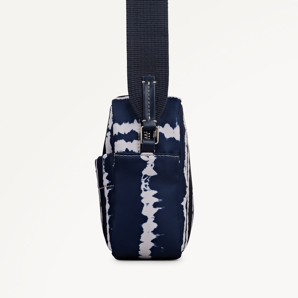 Halley Row - Tie Dye Stripe - Small Ziptop Cross Body
