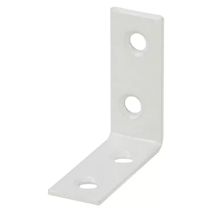 VINKELBESLAG VORMANN HVIT 40X15MM