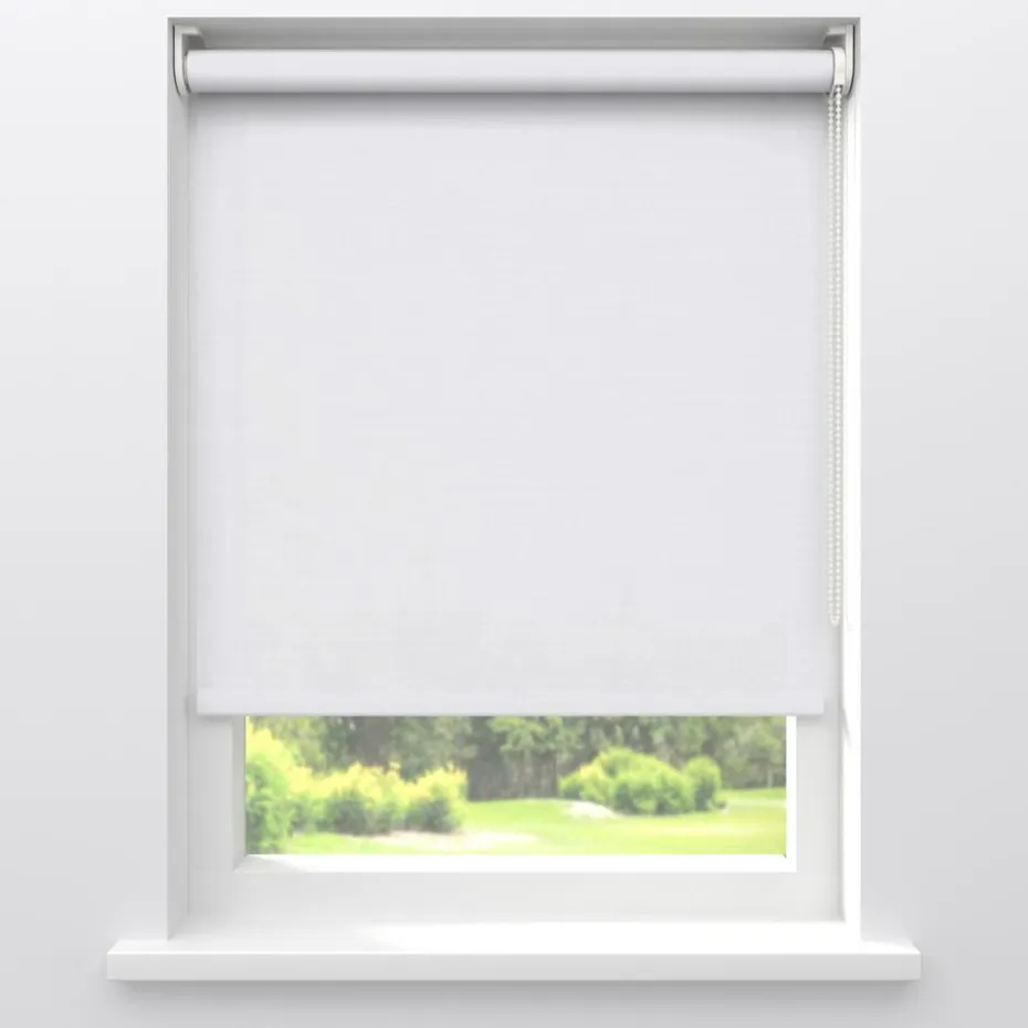 Kwantum Rolgordijnen | Fenstr Rolgordijn Liz  Lichtdoorlatend Wit